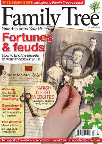 Family Tree issue Family Tree December 2012