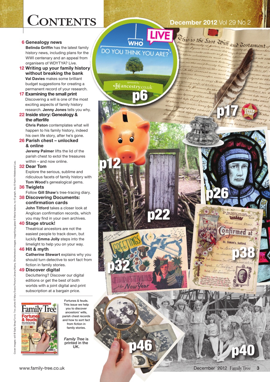 Family Tree Preview Pages