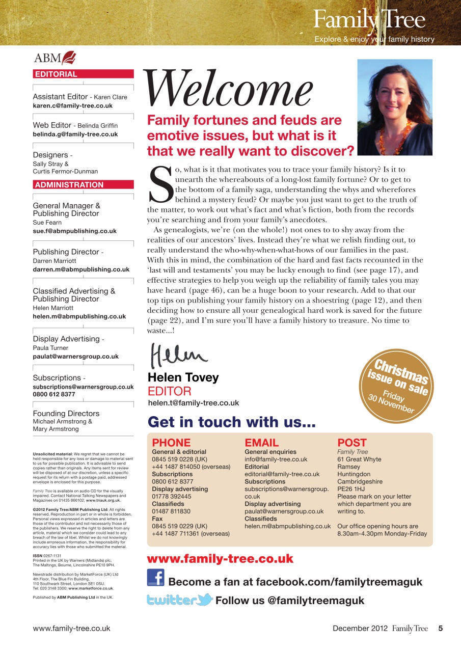 Family Tree Preview Pages