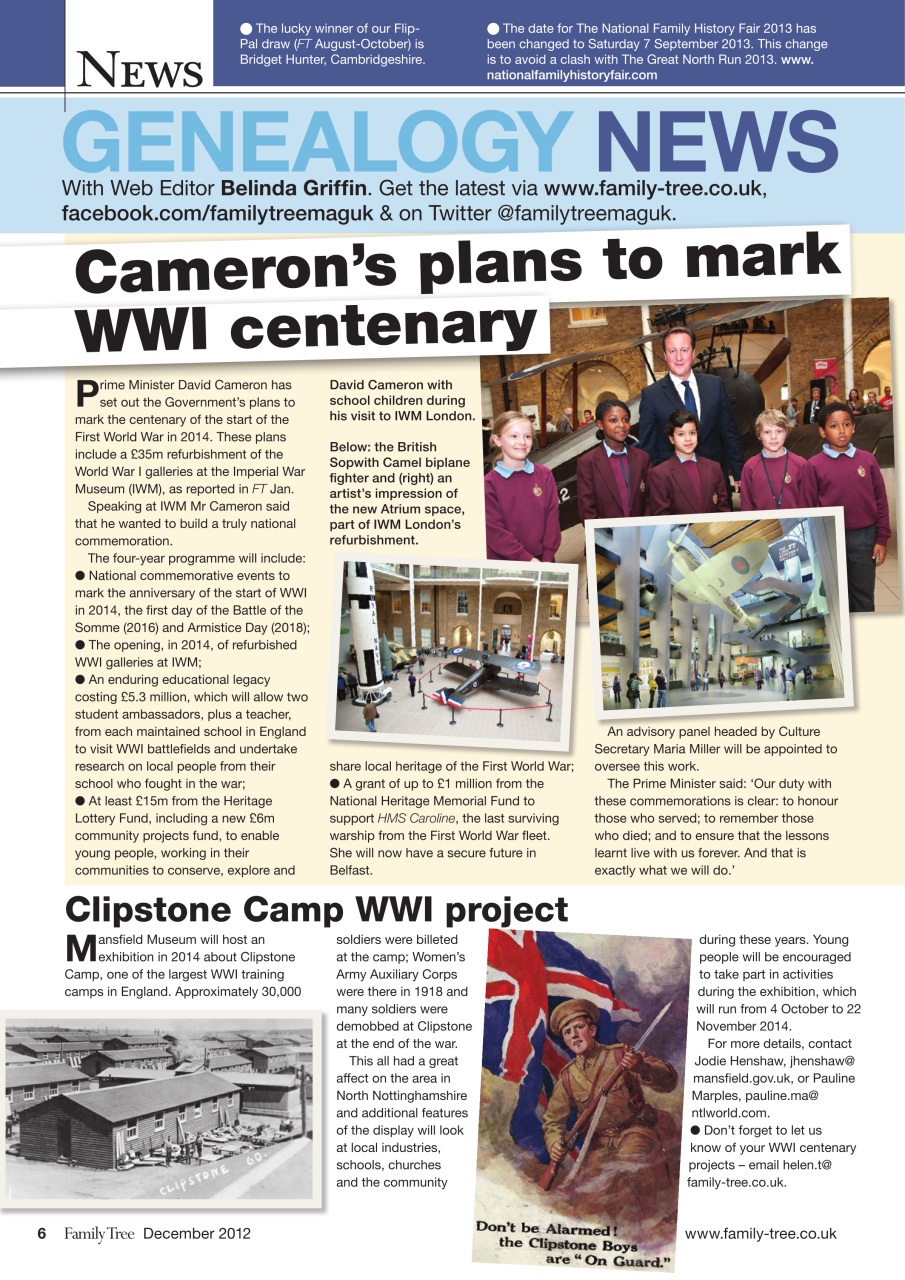 Family Tree Preview Pages