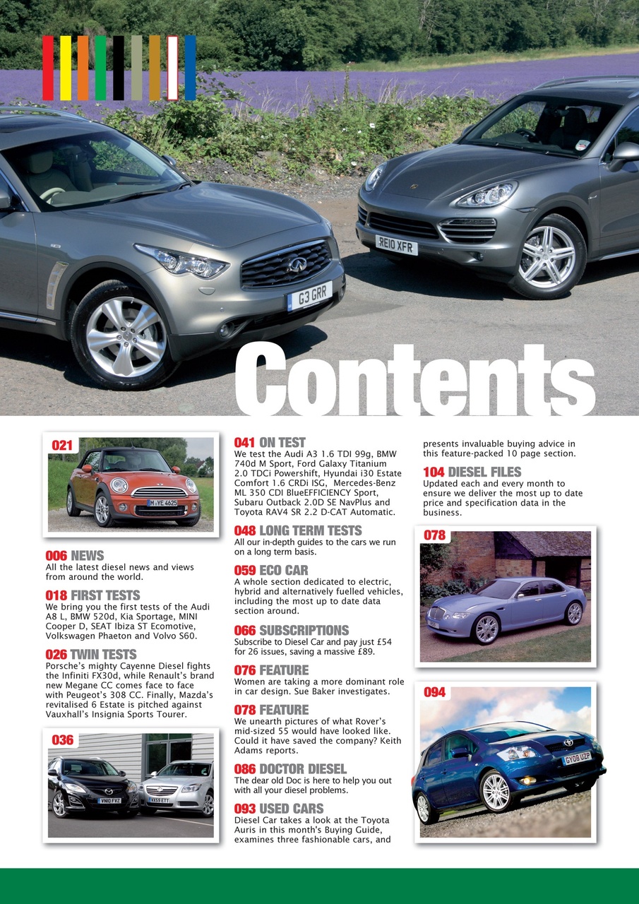 Diesel&EcoCar Magazine Preview Pages