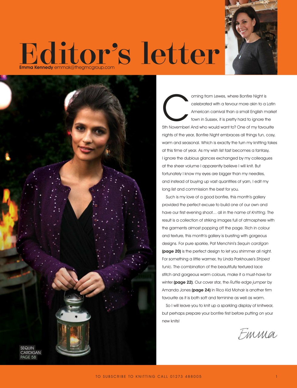 Knitting Preview Pages