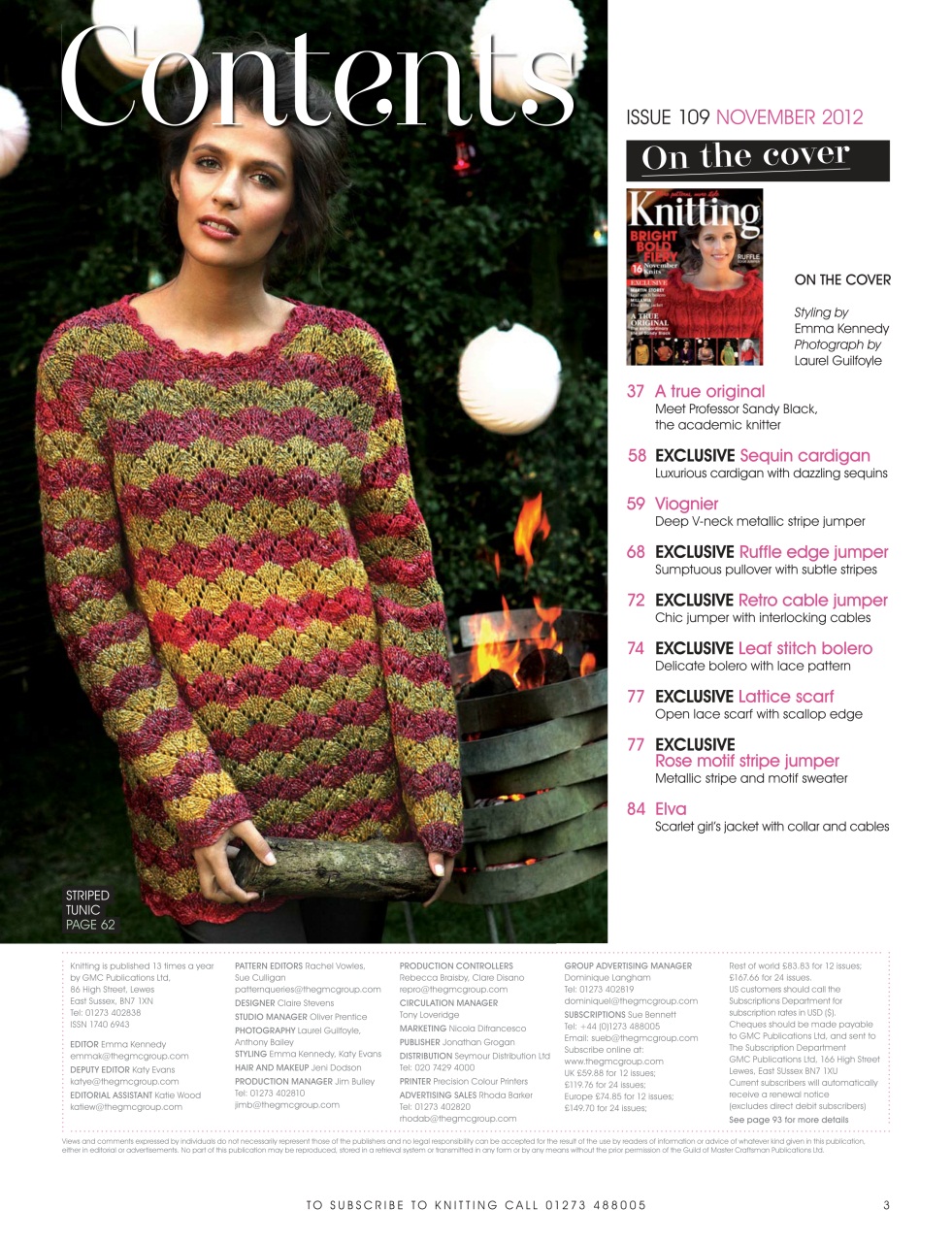 Knitting Preview Pages