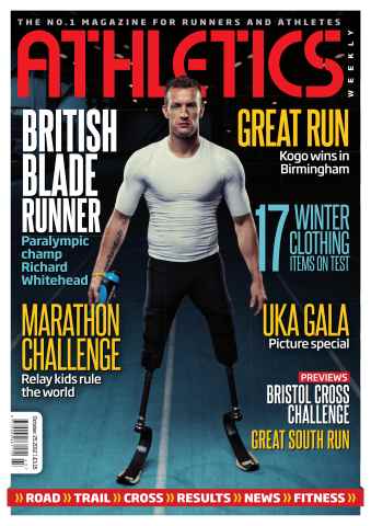 AW – Athletics Weekly Magazine issue AW October 25 2012