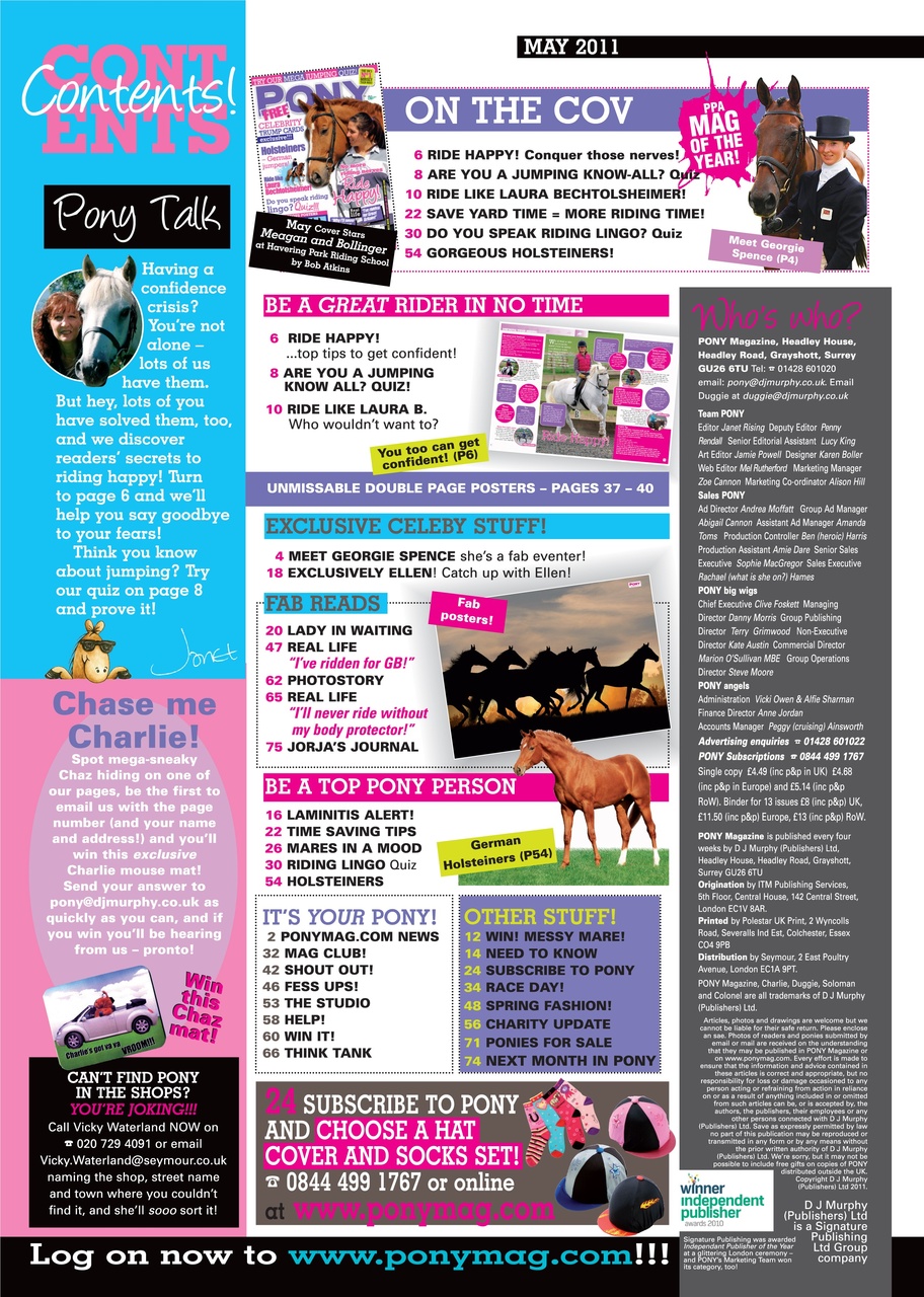 Pony Magazine Preview Pages