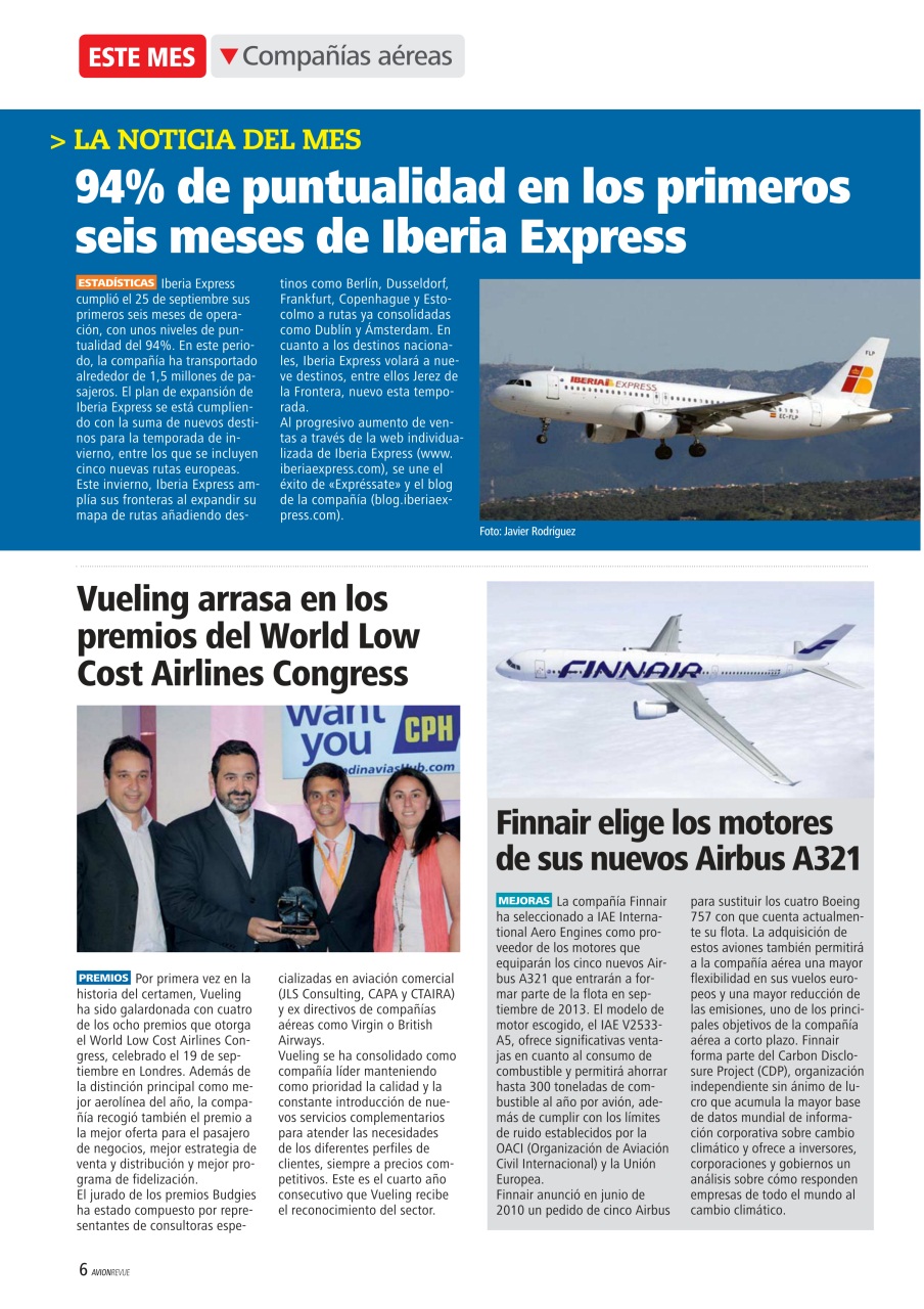 Avion Revue Internacional Preview Pages