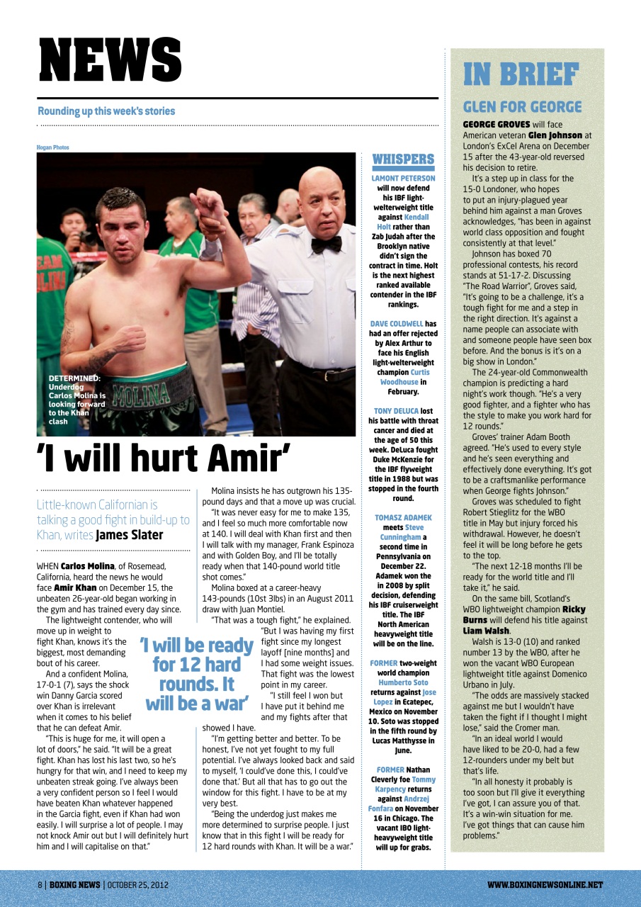 Boxing News Preview Pages