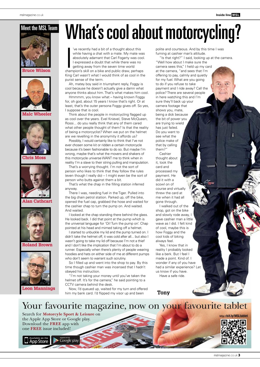 Motorcycle Sport & Leisure Preview Pages