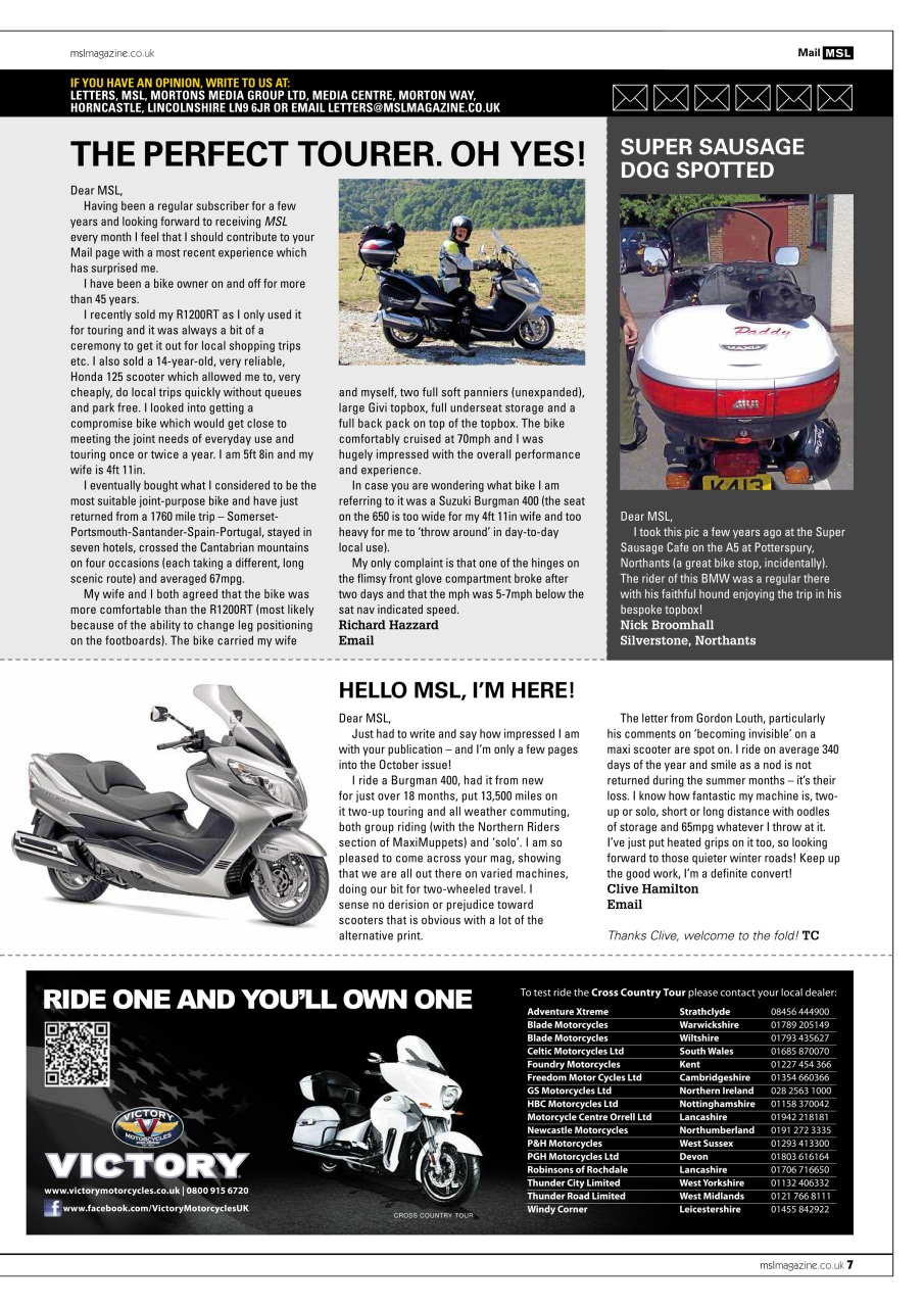 Motorcycle Sport & Leisure Preview Pages