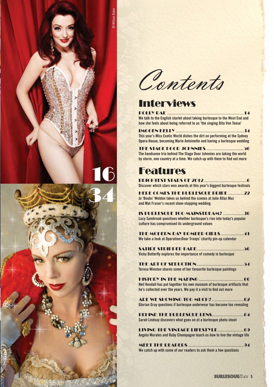 Burlesque Bible Preview Pages