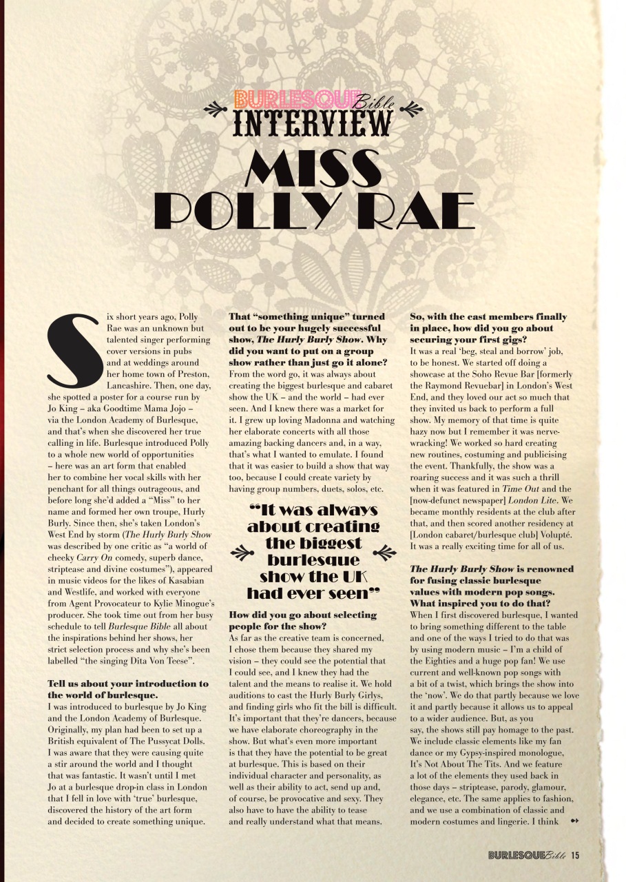 Burlesque Bible Preview Pages
