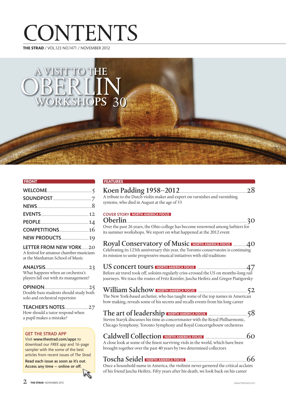 The Strad Preview Pages