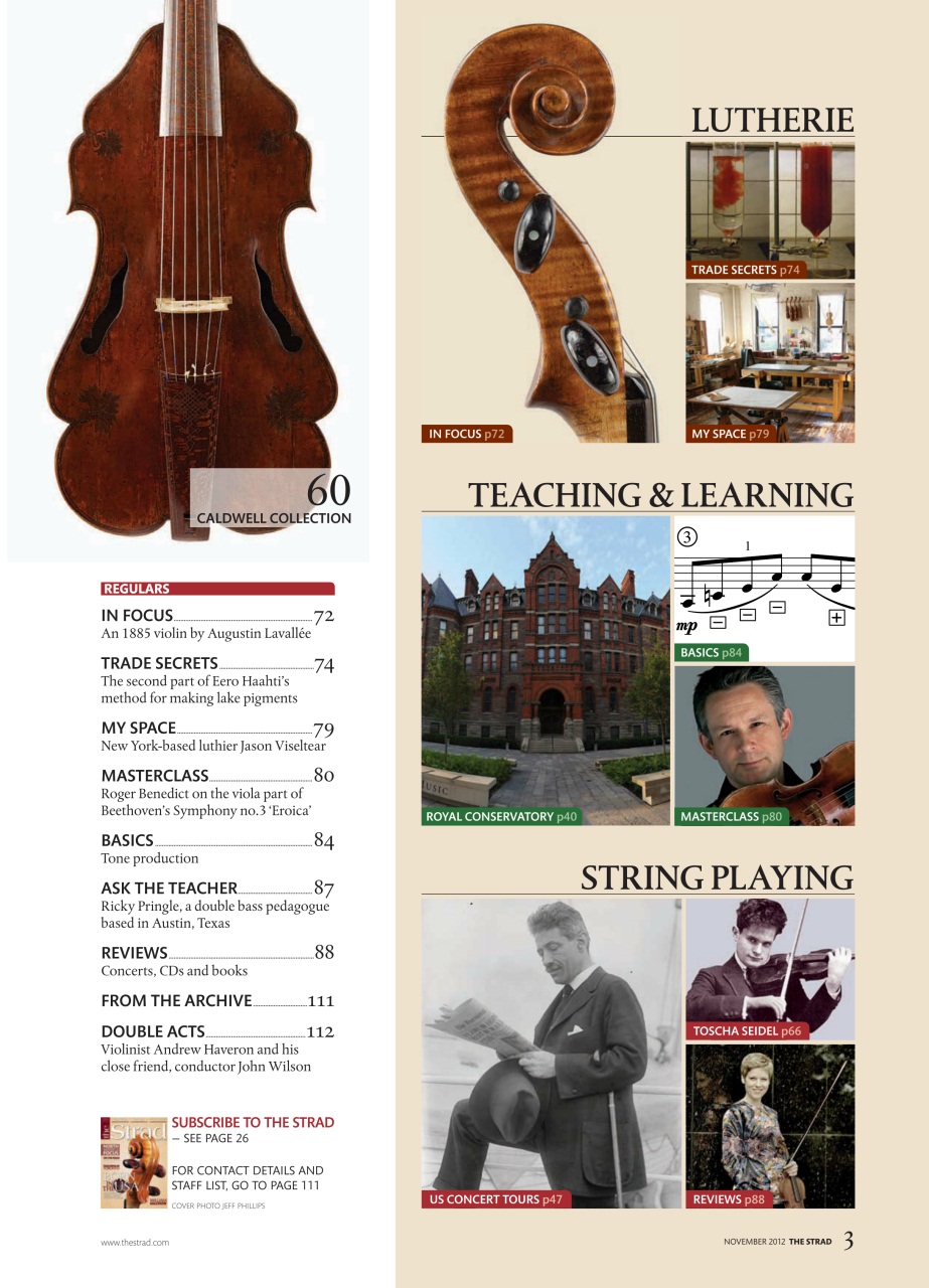 The Strad Preview Pages