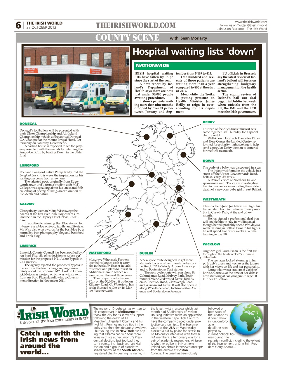 Irish World Preview Pages