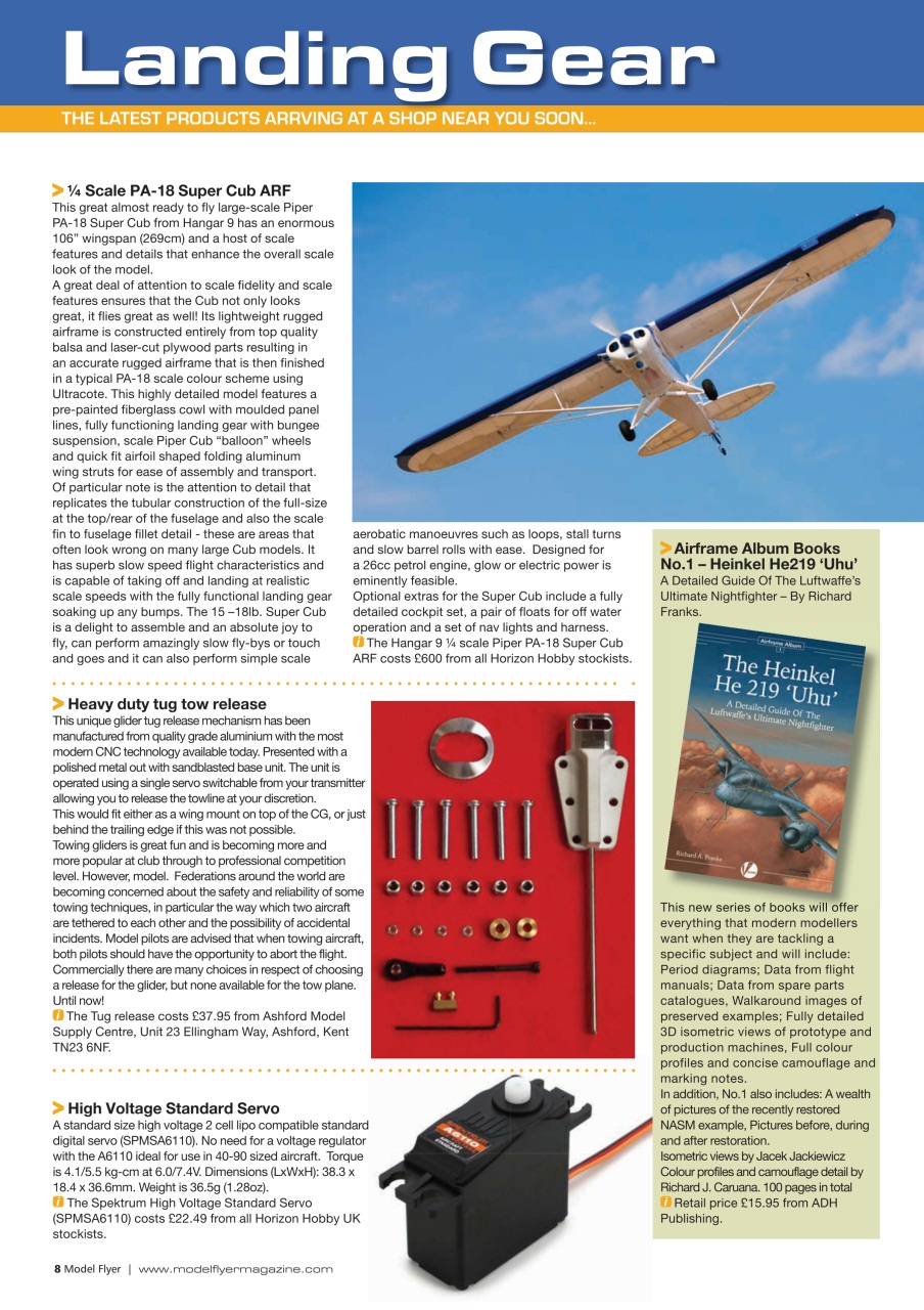 Radio Control Model Flyer Preview Pages