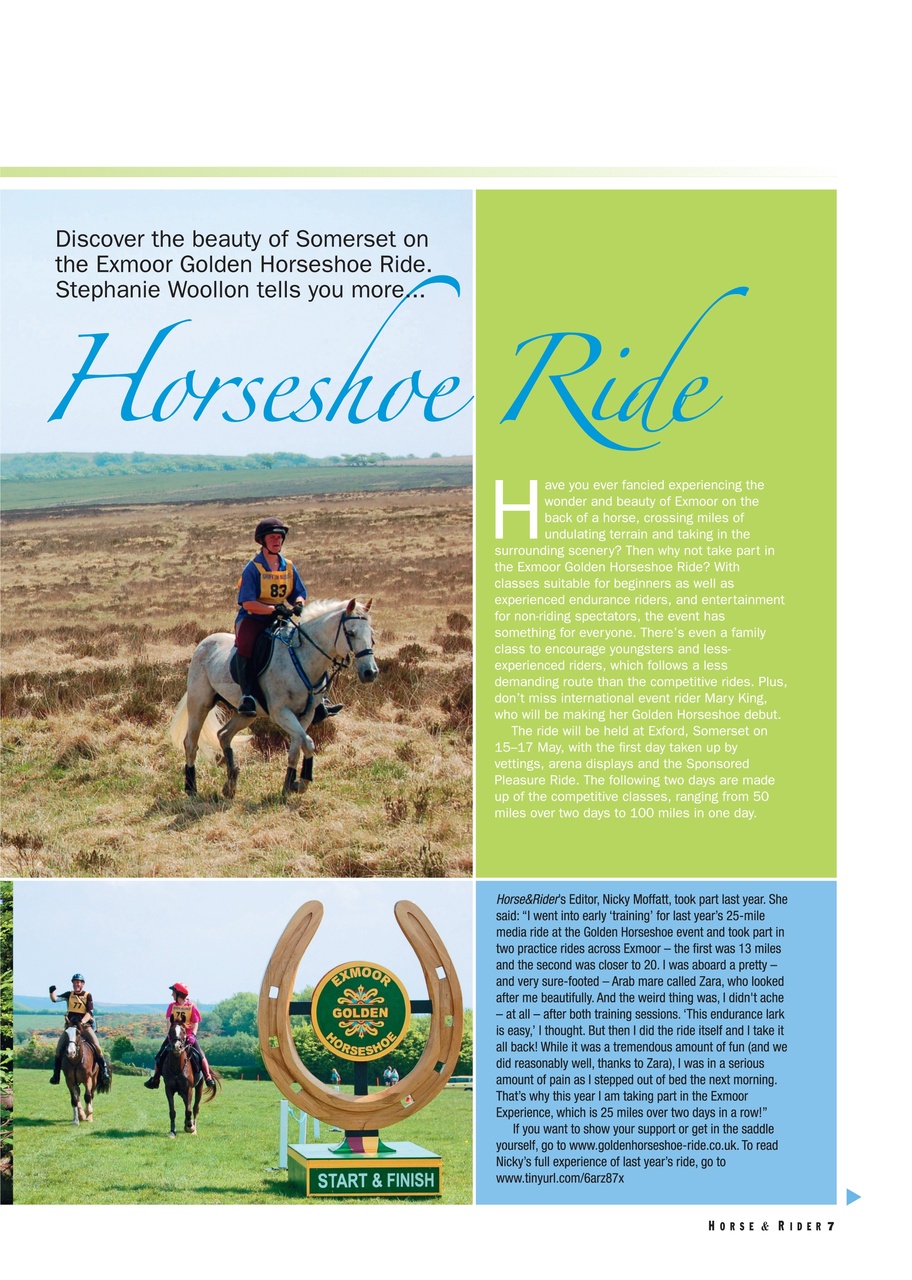Horse&Rider Magazine - UK equestrian magazine for Horse and Rider Preview Pages
