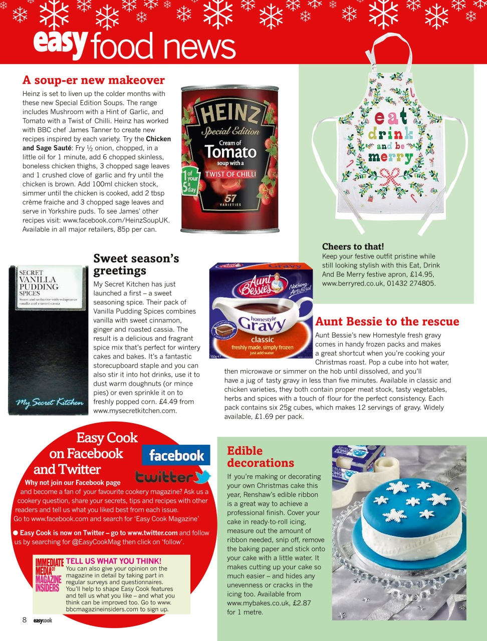 Easy Cook Magazine Preview Pages