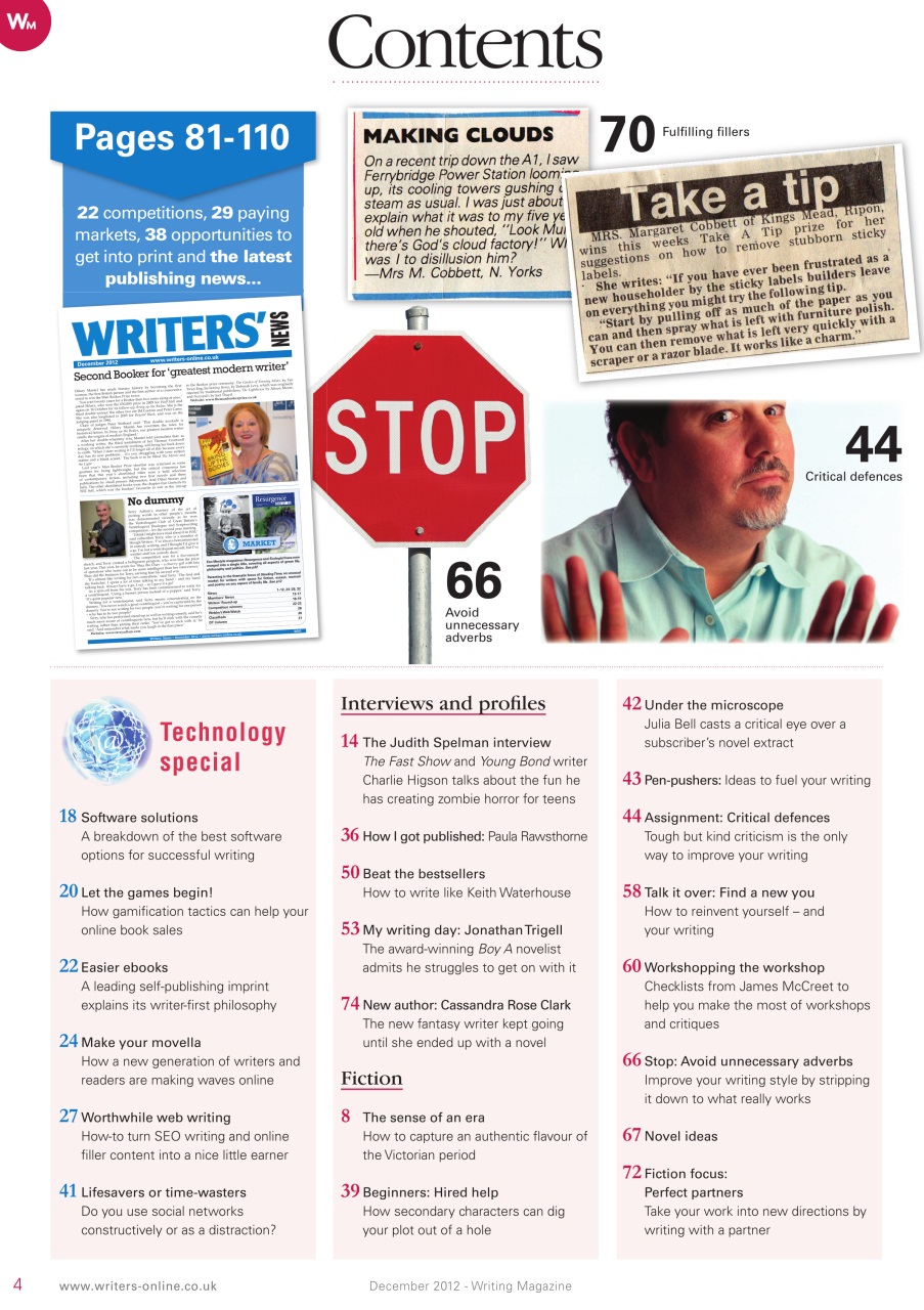 Writing Magazine Preview Pages