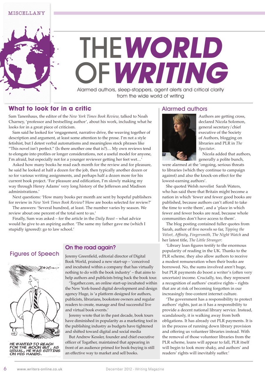Writing Magazine Preview Pages