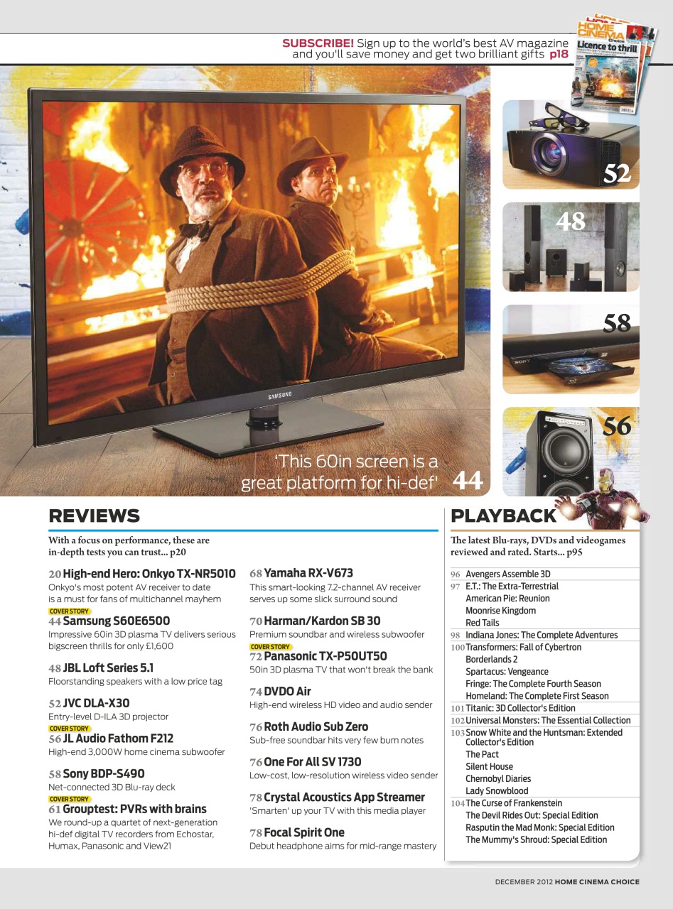 Home Cinema Choice Preview Pages