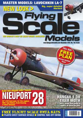 Flying Scale Models issue December 2012