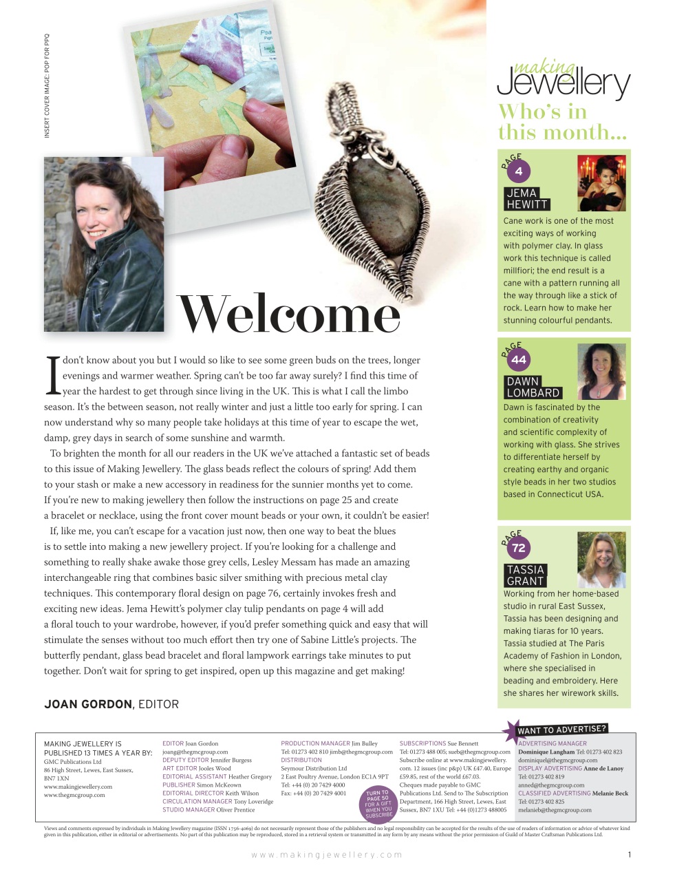 Making Jewellery Preview Pages