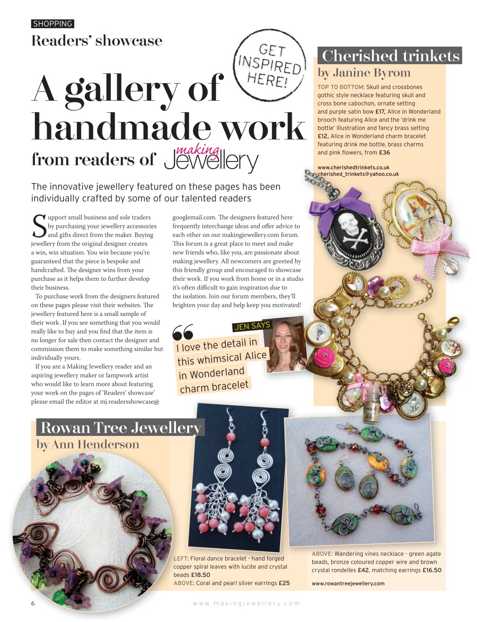 Making Jewellery Preview Pages