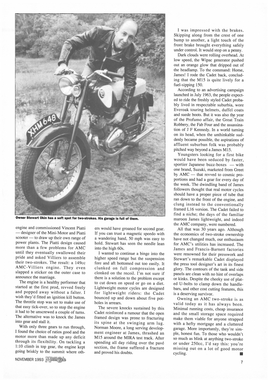 The Classic MotorCycle Preview Pages