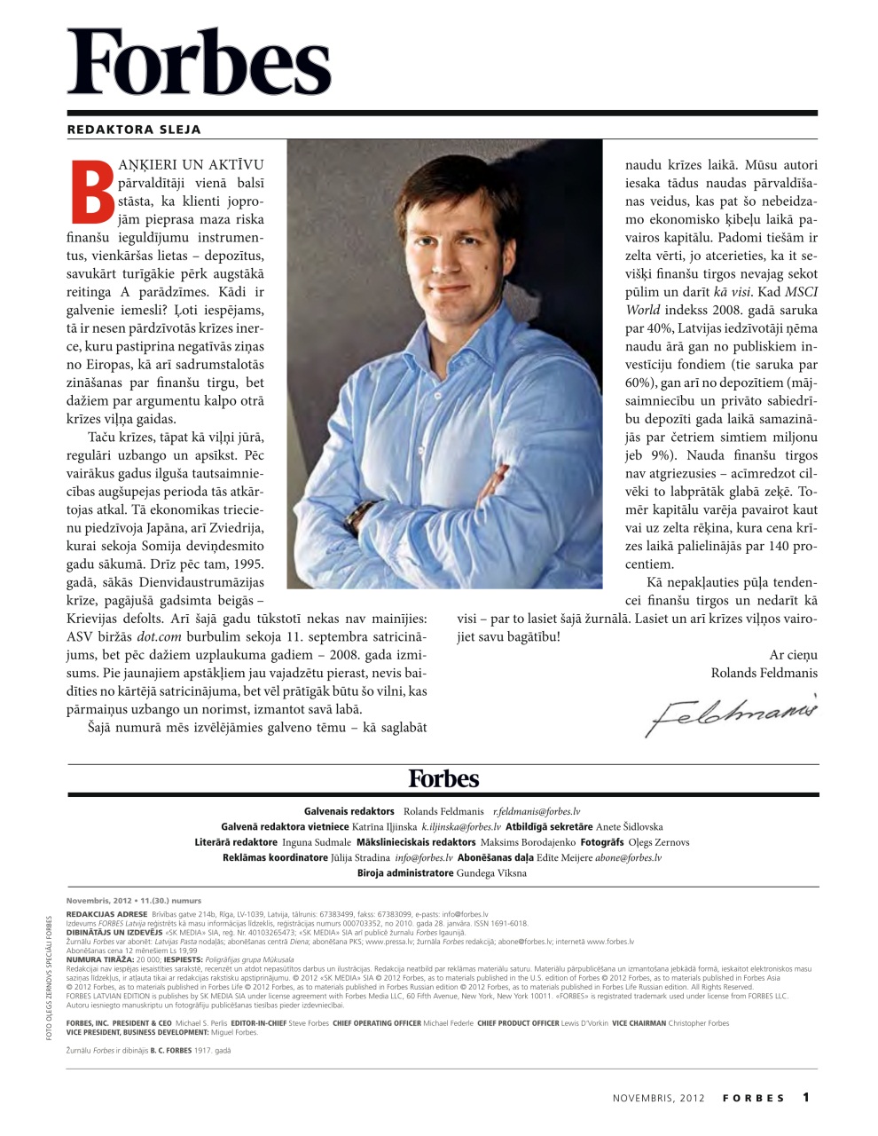 Forbes Latvia Preview Pages