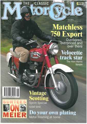 The Classic MotorCycle issue May 1993