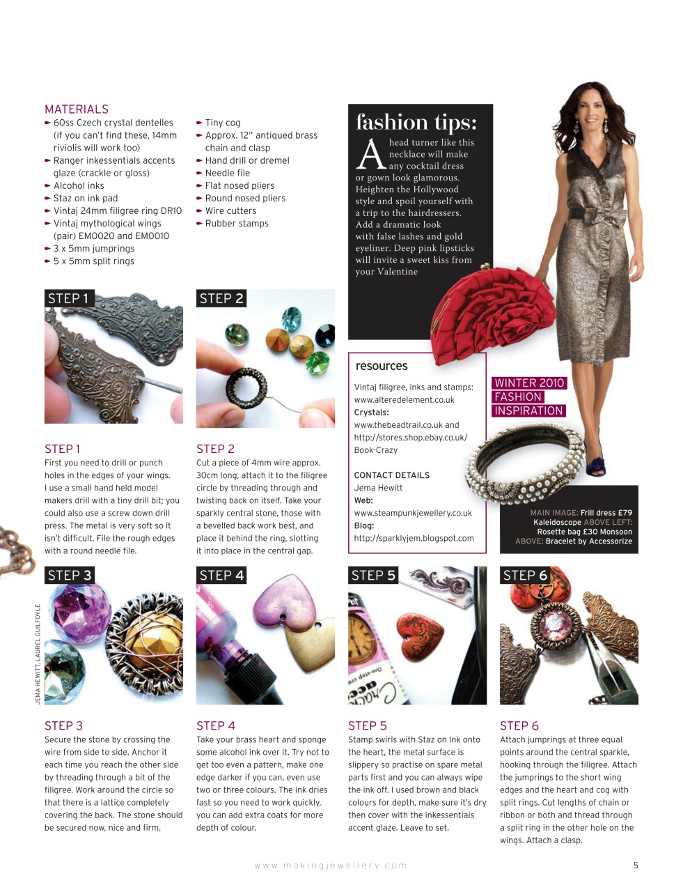 Making Jewellery Preview Pages