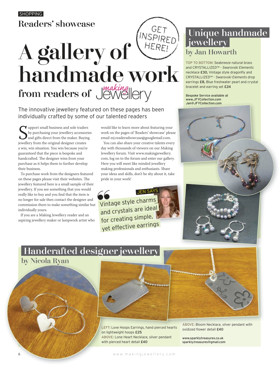 Making Jewellery Preview Pages