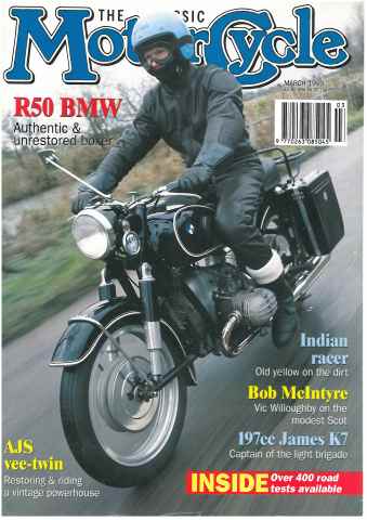 The Classic MotorCycle issue March 1993