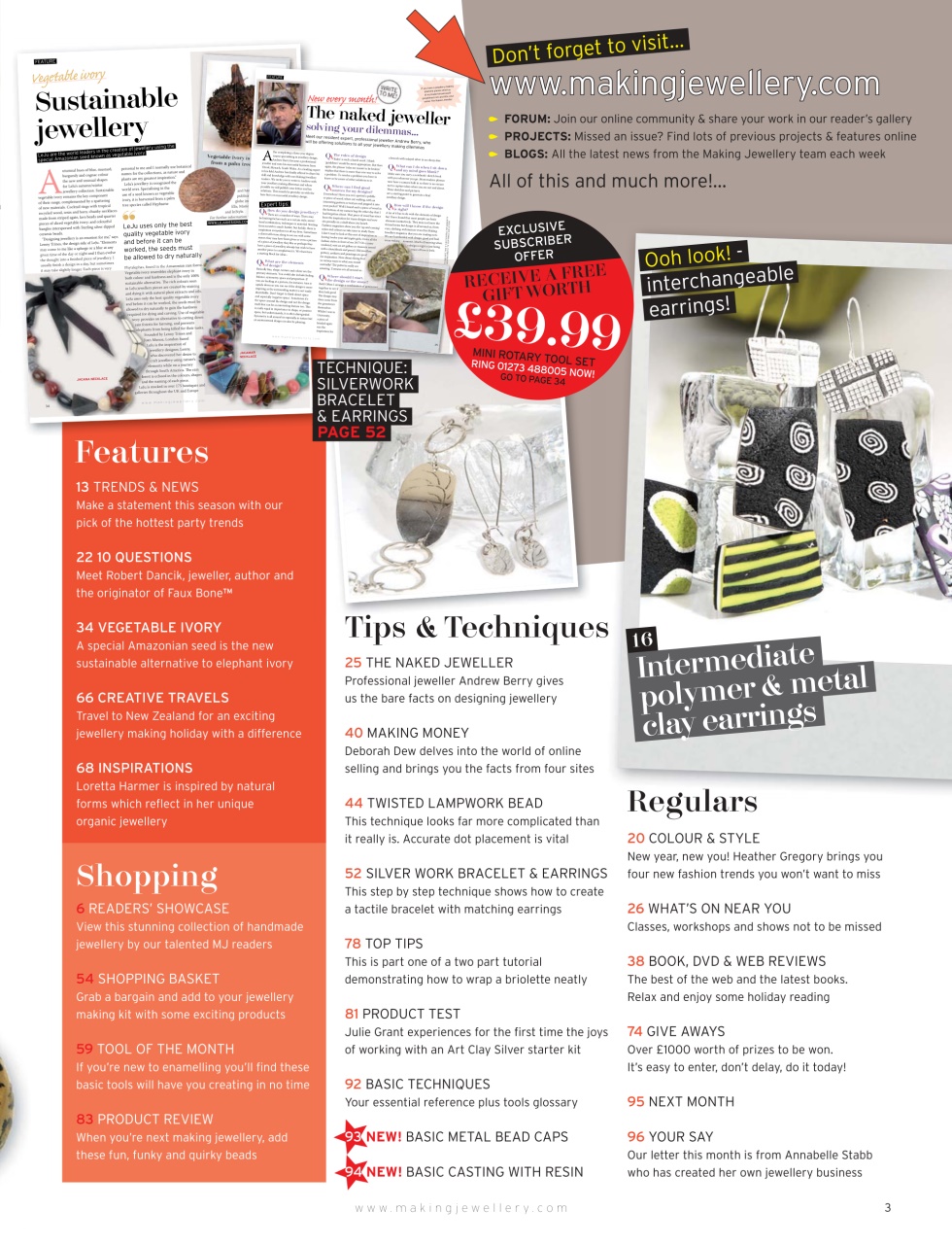 Making Jewellery Preview Pages