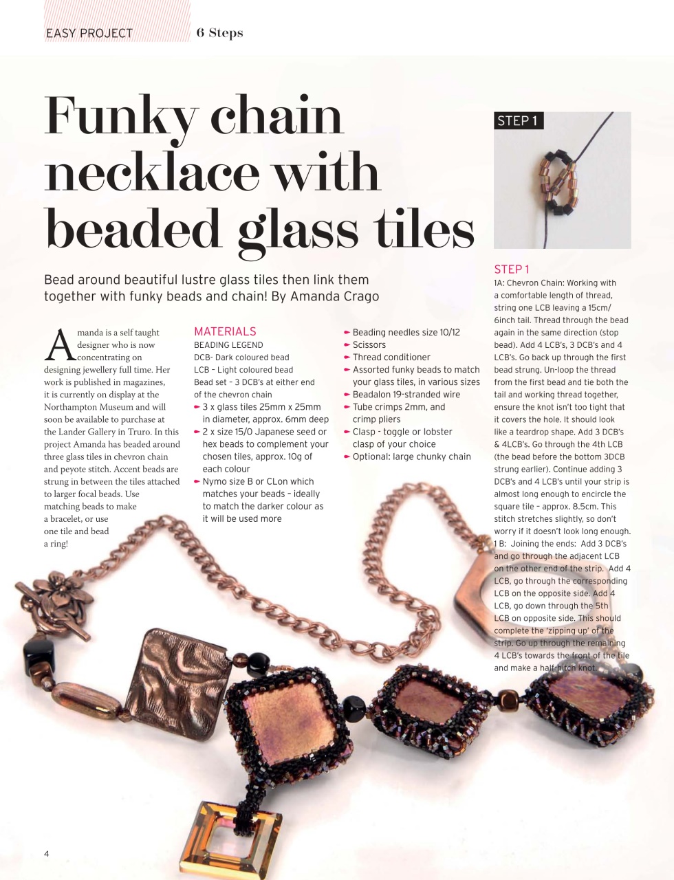 Making Jewellery Preview Pages