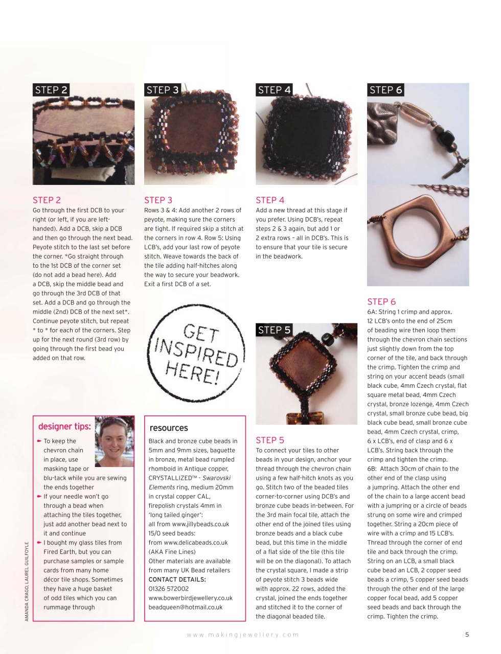 Making Jewellery Preview Pages