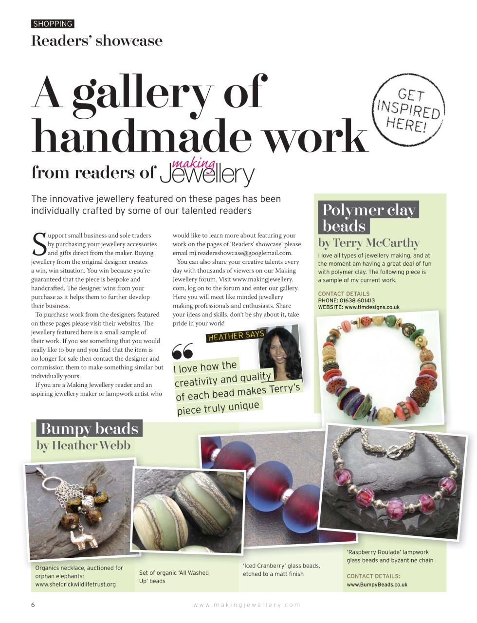 Making Jewellery Preview Pages