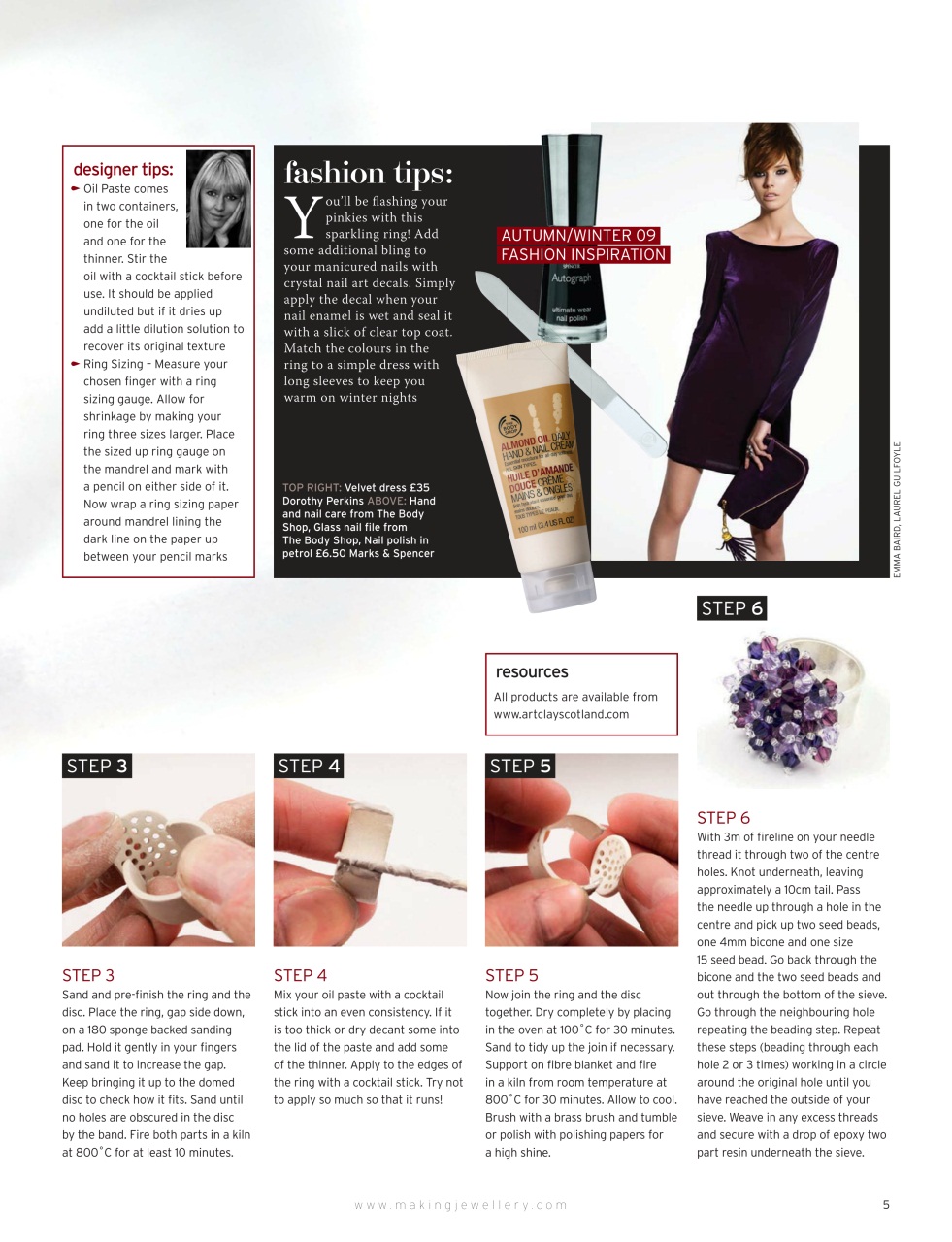 Making Jewellery Preview Pages