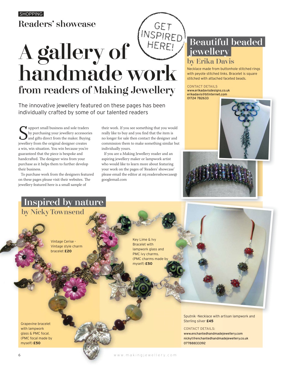 Making Jewellery Preview Pages