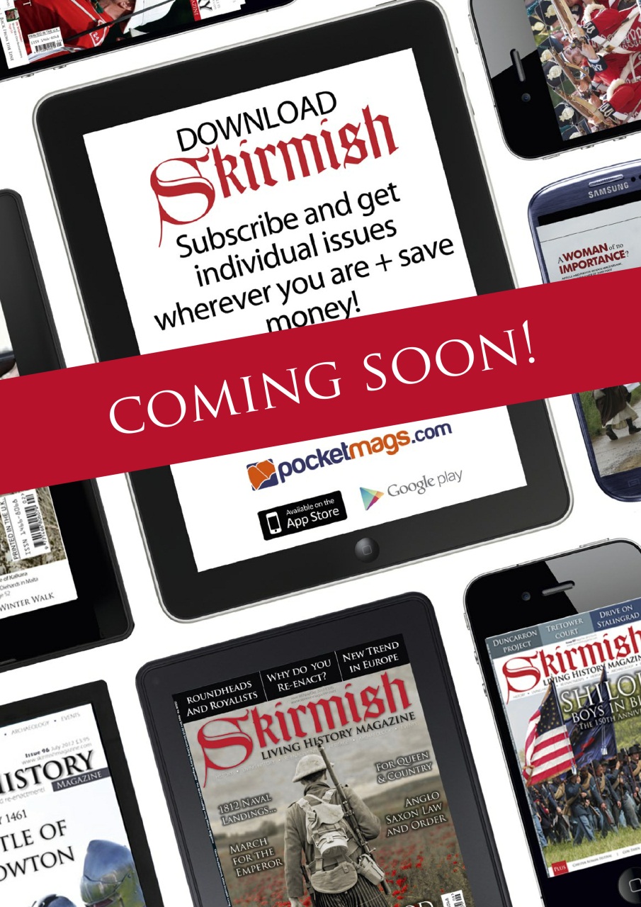 Skirmish Living History Preview Pages