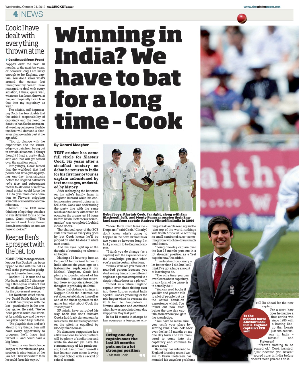 The Cricket Paper Preview Pages