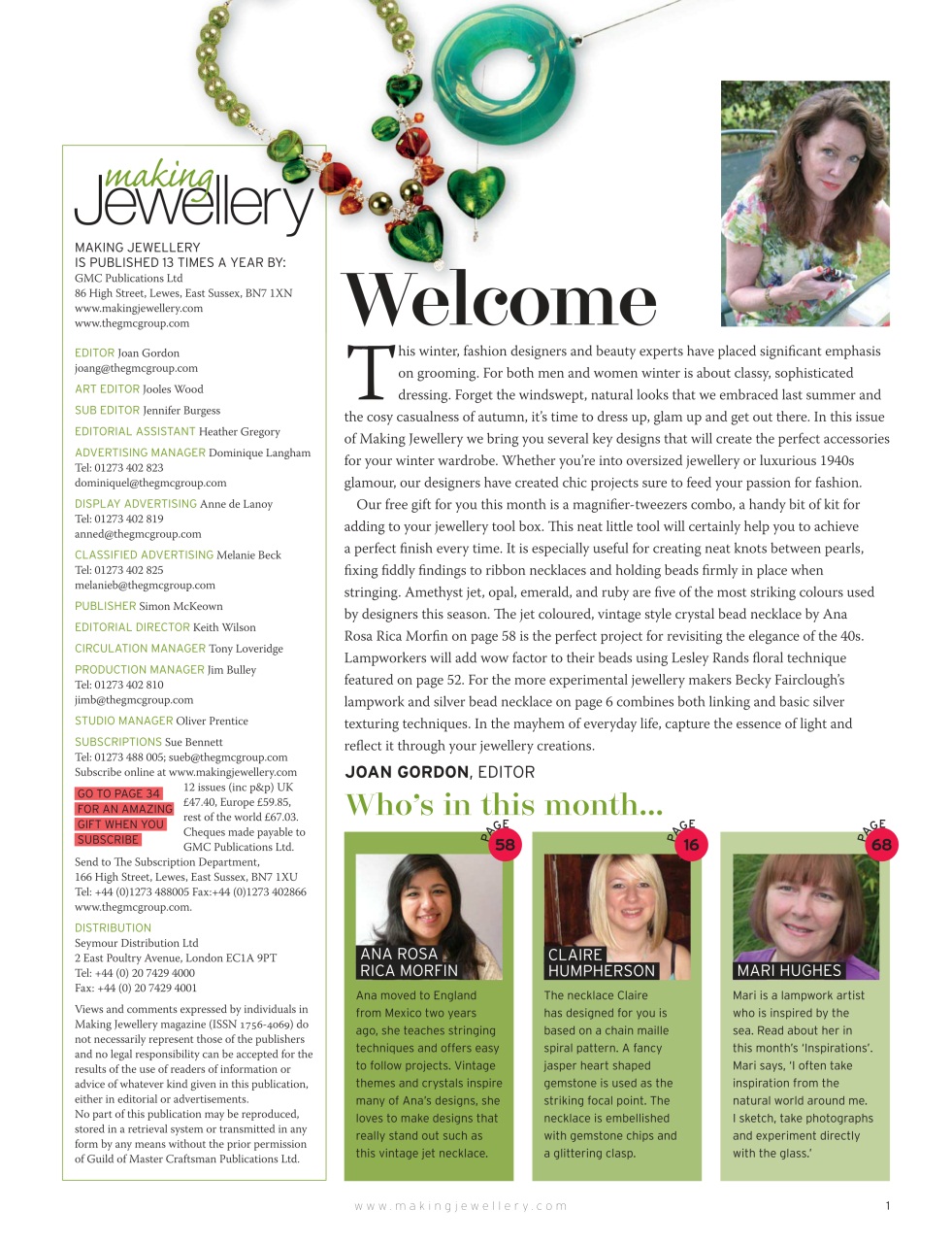 Making Jewellery Preview Pages