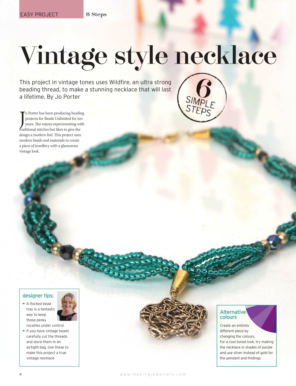 Making Jewellery Preview Pages