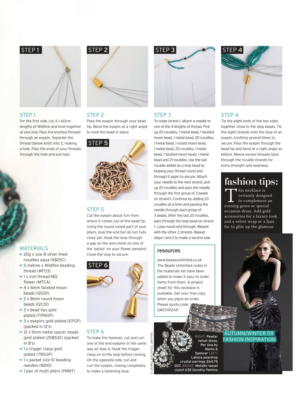 Making Jewellery Preview Pages