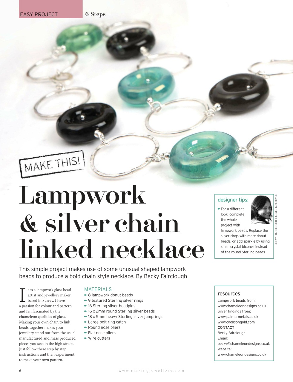 Making Jewellery Preview Pages