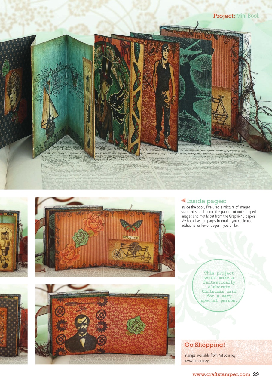 Craft Stamper Preview Pages