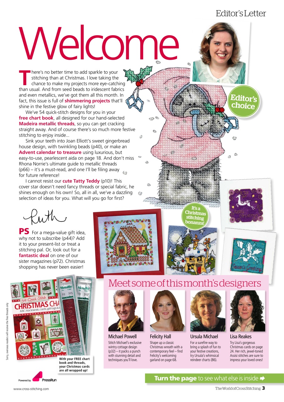 The World of Cross Stitching Preview Pages