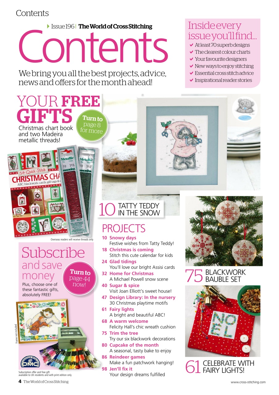 The World of Cross Stitching Preview Pages