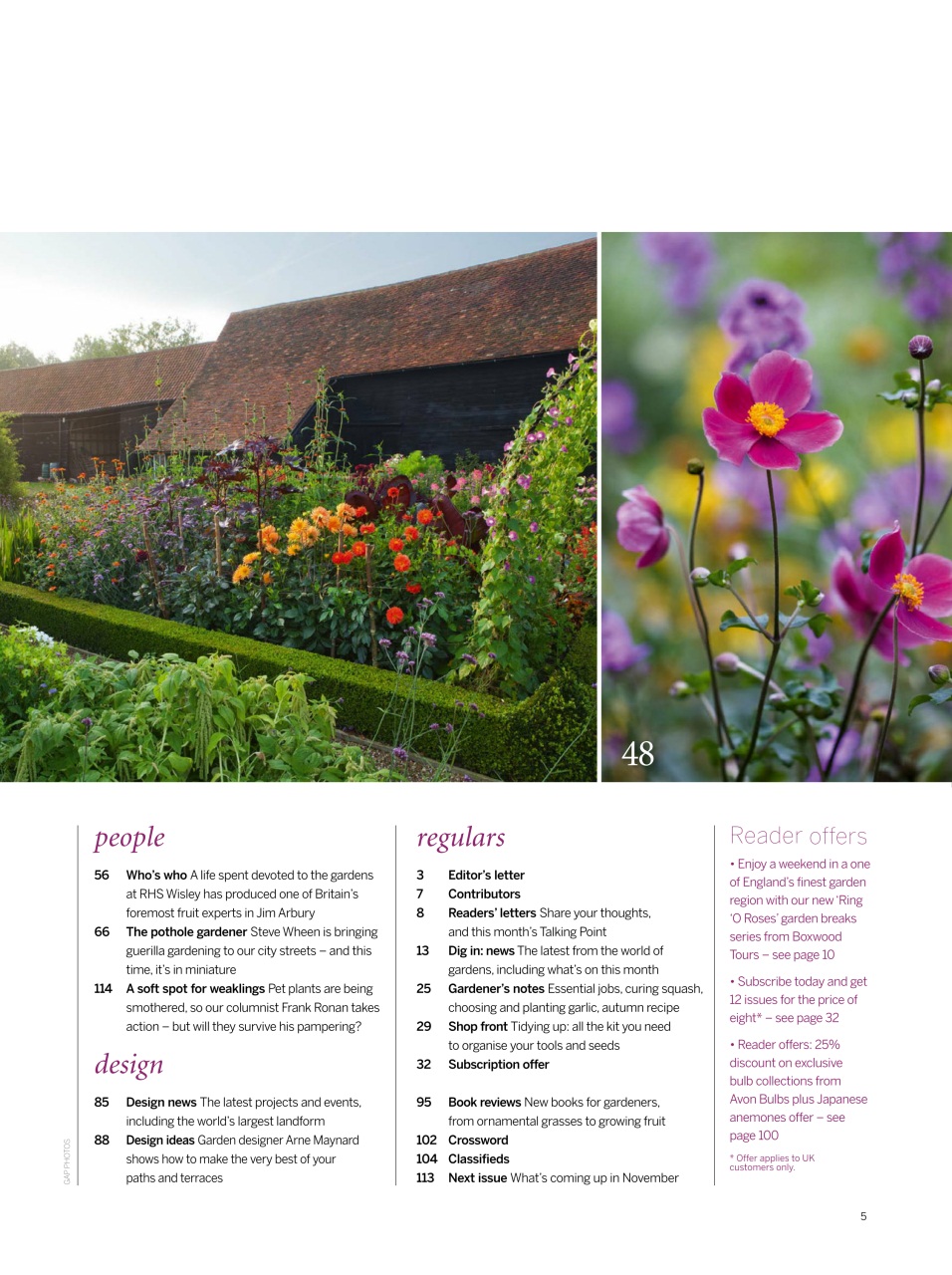 Gardens Illustrated Preview Pages