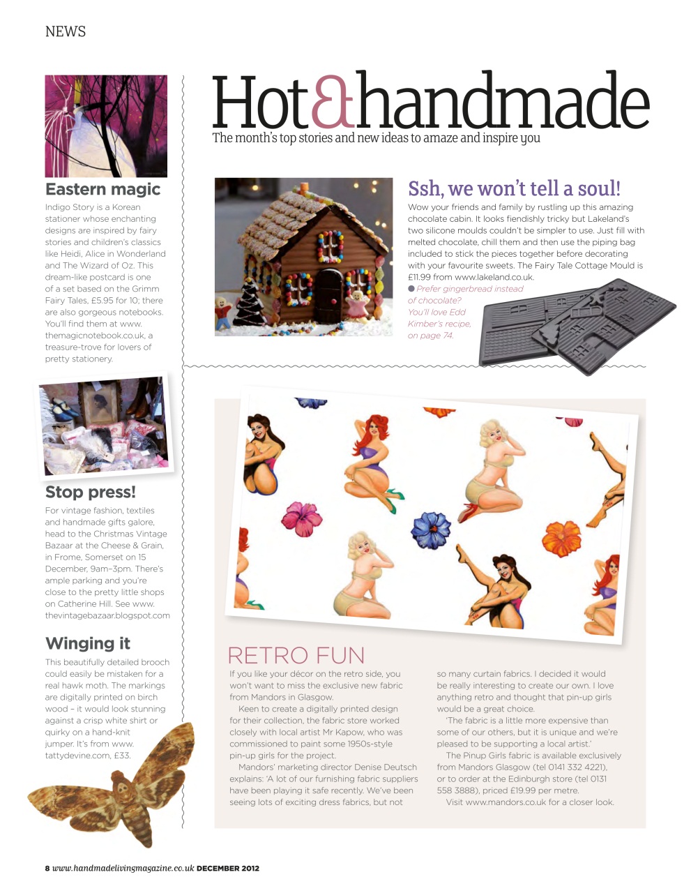 Handmade Living Preview Pages